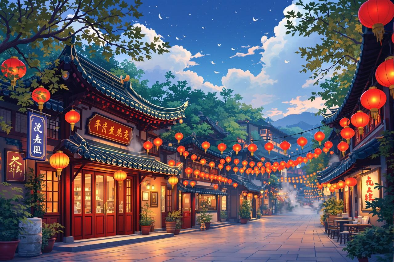 南瓜短剧成功案例 - 成都宽窄巷子《烟火锦城》品牌联名